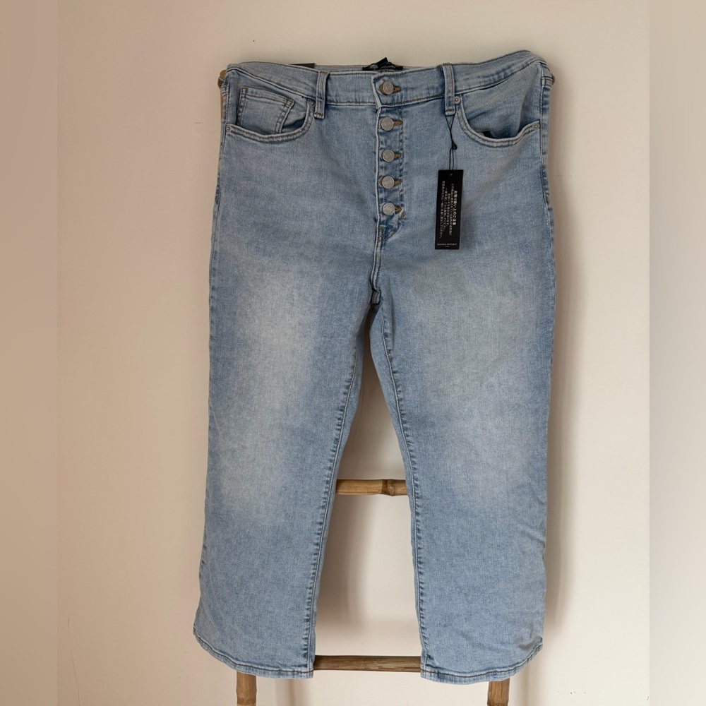Banana Republic Light Wash Women's Cropped Jeans